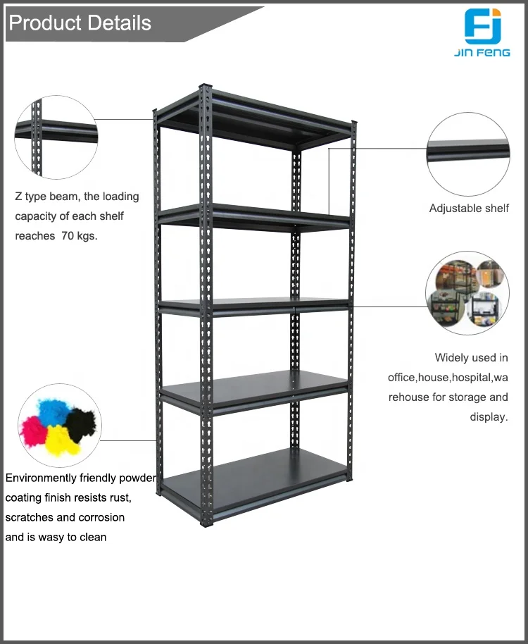 Durable Cold Rolled Warehouse Storage Shelving