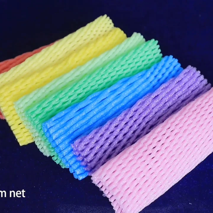 Epe Foam Fruit Foam Netting Net Mesh Cover For Vegetables malla polietileno frutas