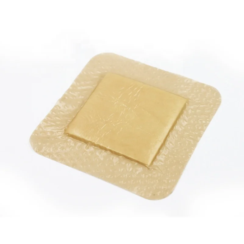 Skin-friendly Silicone Foam Dressing with Border Super Absorbency for Pressure Ulcer Bedsores