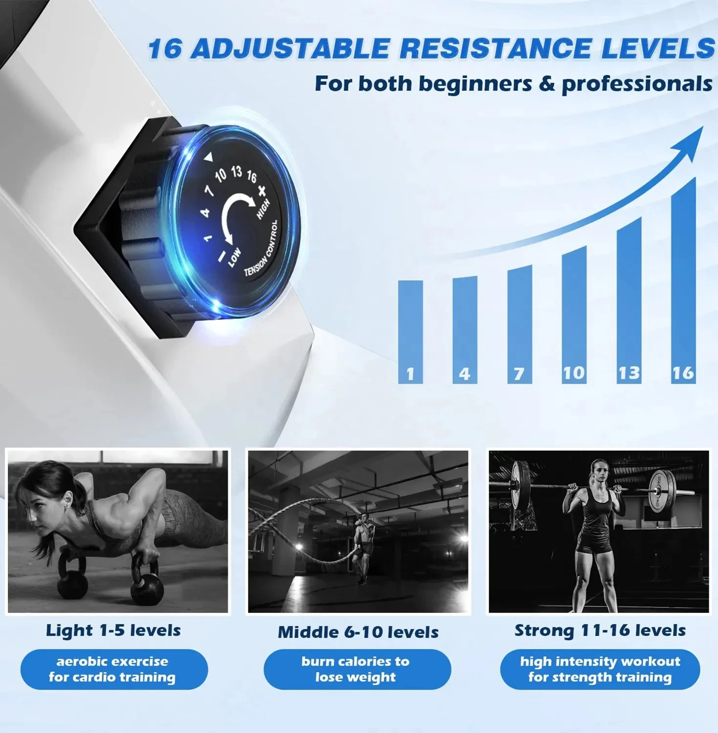 Fitness Equipment Popular Cardio Exercise Machine Magnetic Rowing Machine For Commercial Home Use