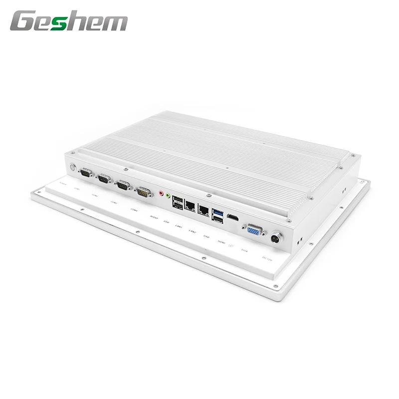 Fashion industrial tablet touch screen 15 inch win 10  high brightness ip65 pc case front panel pc