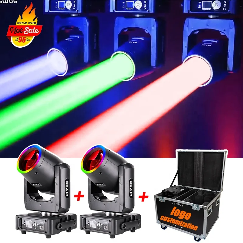 Disco DJ Stage Light Sharpy Mini Beam 230 7r Cabeza Movil Small Mini 7r Beam 230w Moving Head Beam Light For Night Club Concert