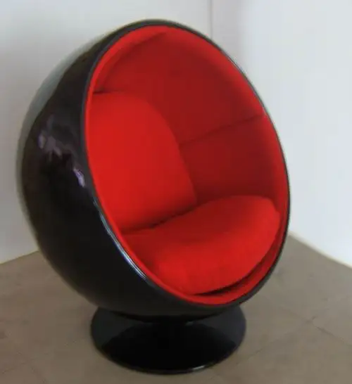 Manufacturers Direct Selling Stability Fiberglass Half Ball Chair