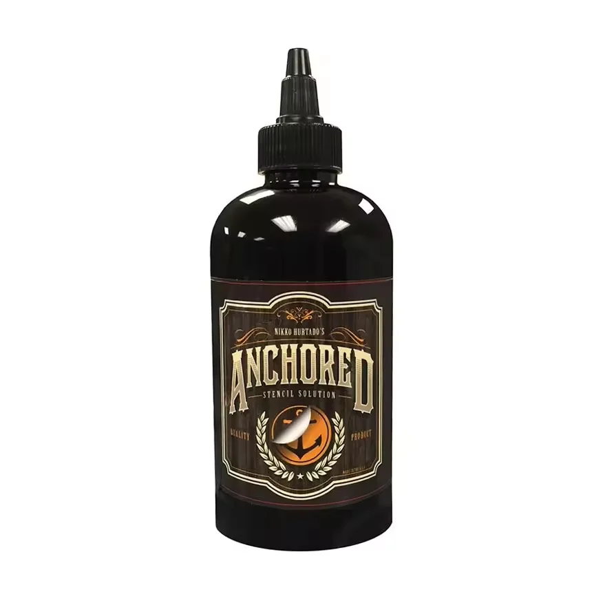 Anchored 8 oz tattoo transfer Stencil Solution tattoo ink tattoo supplies for body art pro-vegan