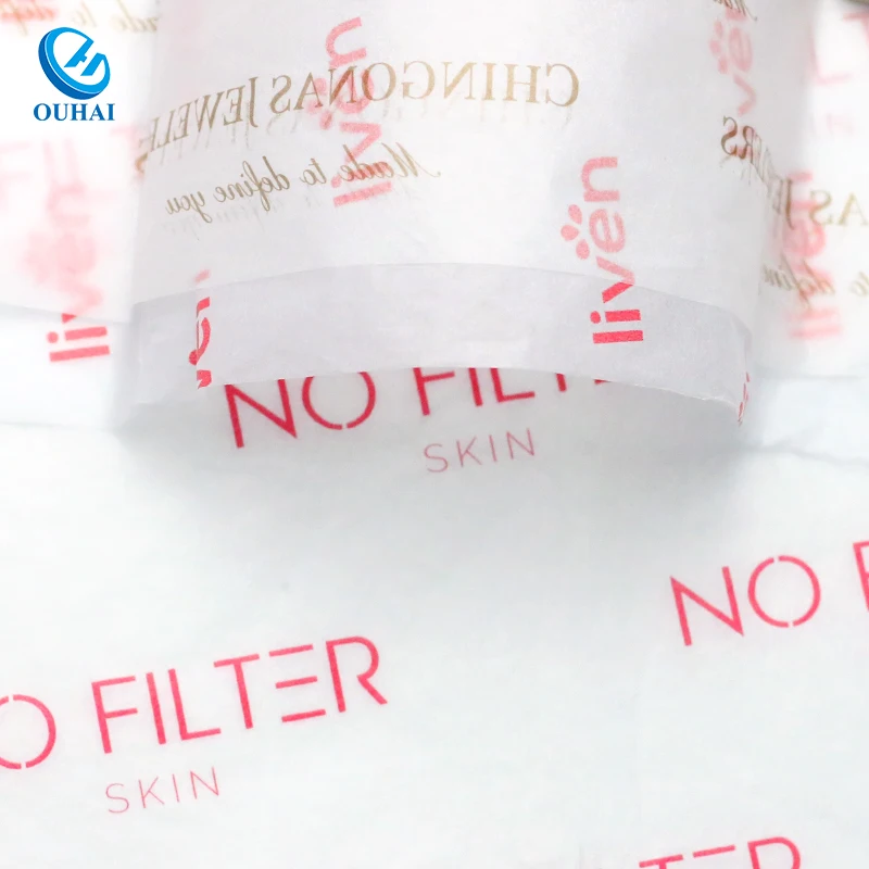 Custom Printing Logo Eco Friendly Luxury Gift Silk Paper Wrapping Tissue Paper for Packaging Clothes