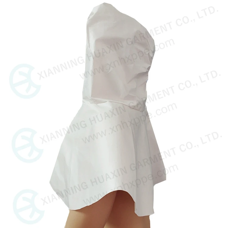 Lightweight breathable dust/water/oil particle proof hood