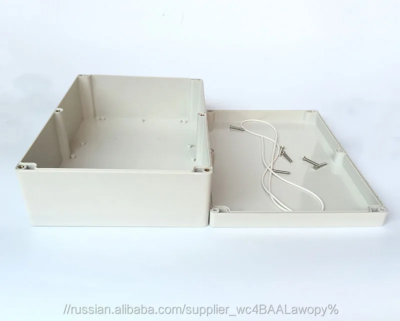 Светло-серый IP67 ABS пластиковый водонепроницаемый герметичный электронный корпус распределительная коробка