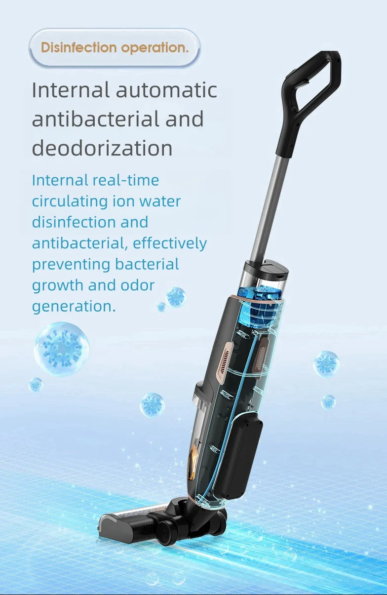 Original 2024 new Portable Powerful Self Cleaning Dry Wet Cordless Handheld Vacuum Cleaner for Home