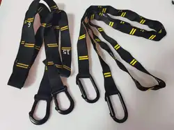 32mm Amazon hot sale Fitness Strength Training High Quality Wooden Gymnastic Ring Wood with Adjustable Scale Nylon straps