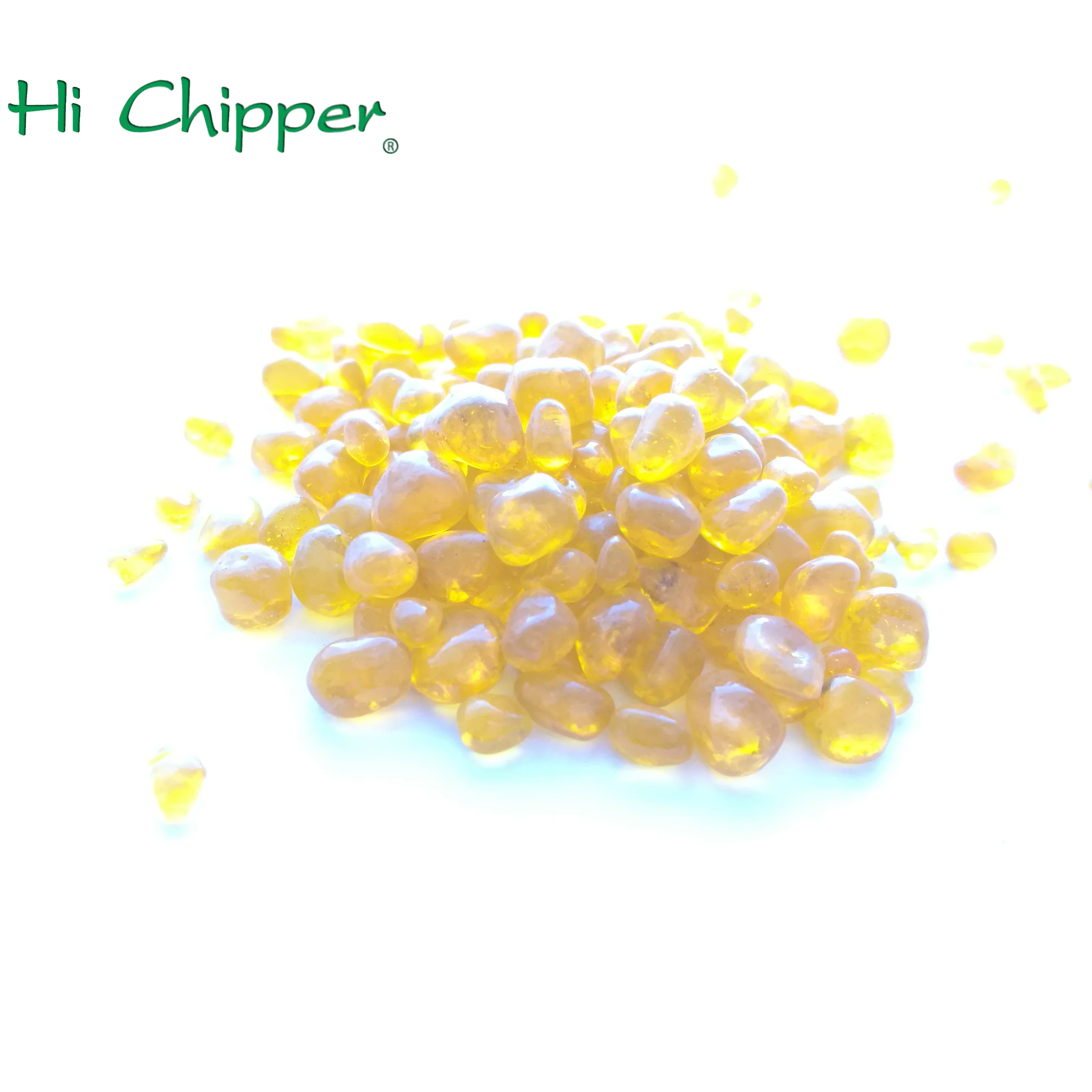 2-4 mm Crushed Stained Glass Beads for Construction Decoration