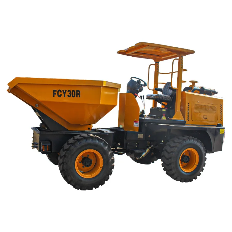 FCY30R 3ton 180 degree rotary site dumper truck for sale