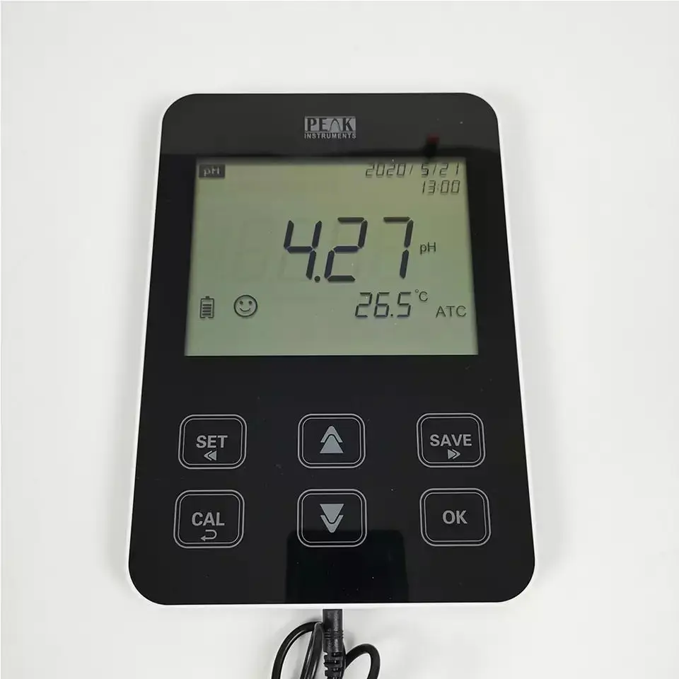 Accurate Touch Screen Water Digital 6 In 1 PH Tds Meter for Laboratory