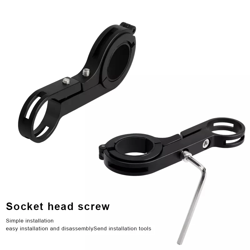 10/20cm Bicycle Handlebar Extended Bracket Bike Headlight Mount Bar Computer Holder Lamp Support Rack Carbon Fiber Extender