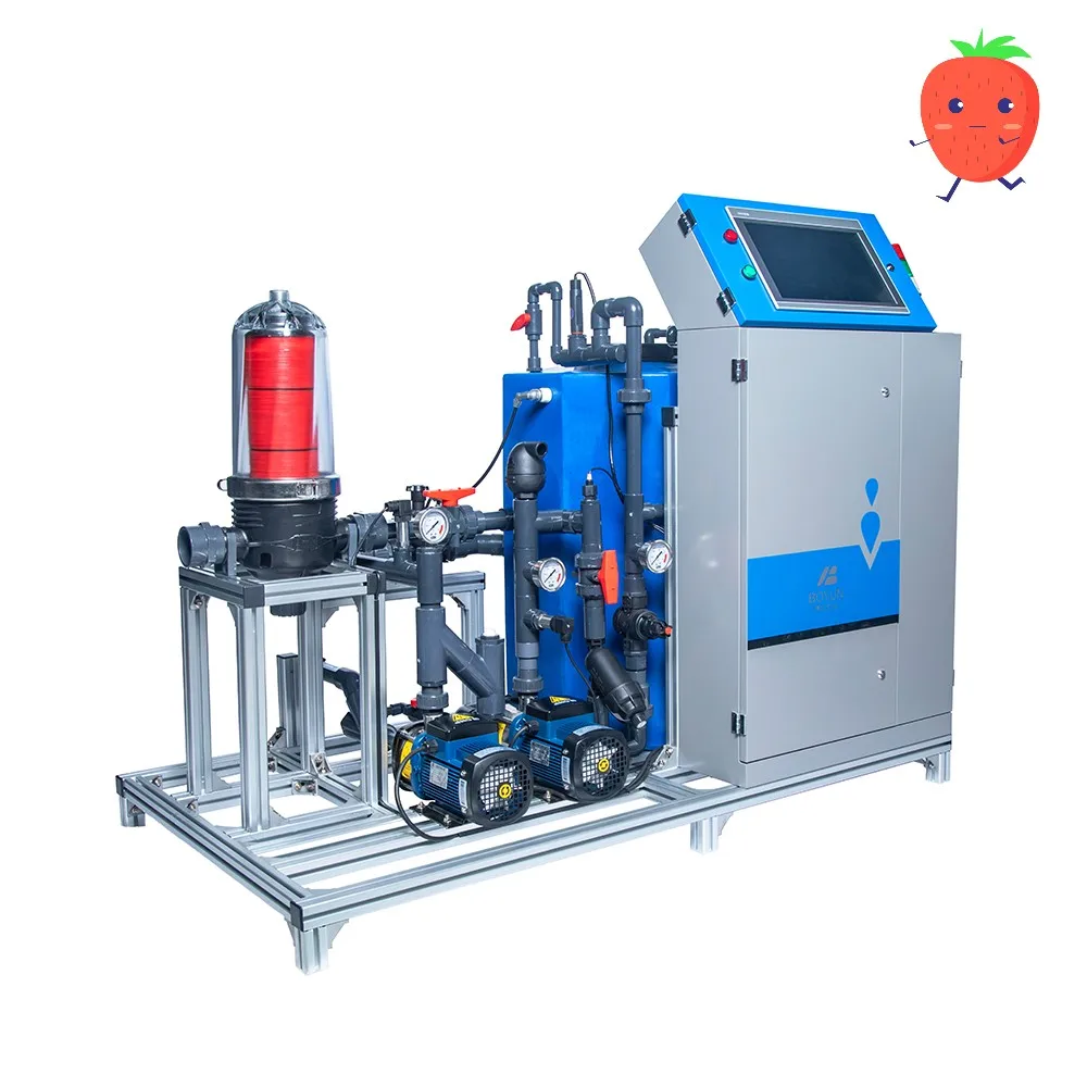 Simple and flexible inorganic fertilizer water fertilizer integrated intelligent automatic fertilizer machine