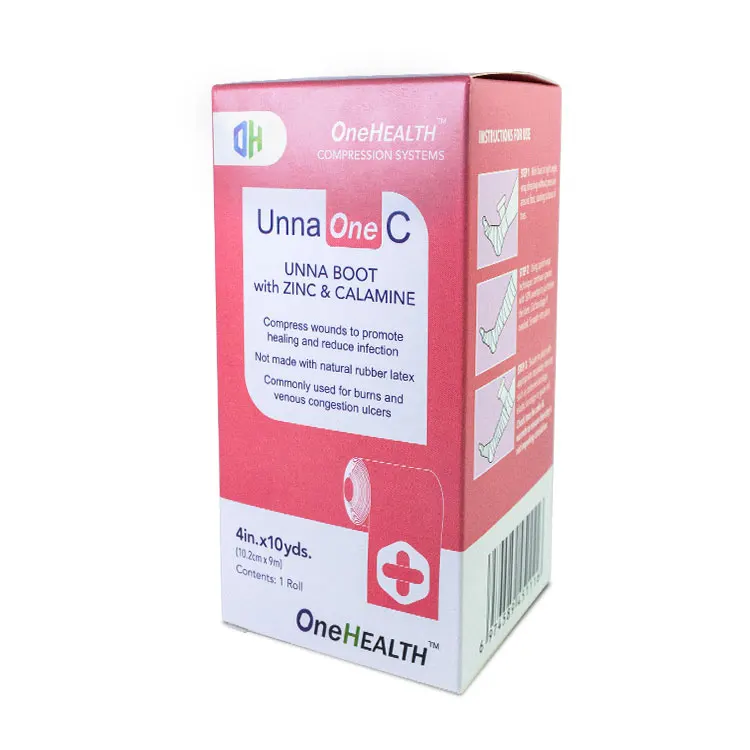 Компрессионная повязка для ног Unna с оксидом цинка и каламином