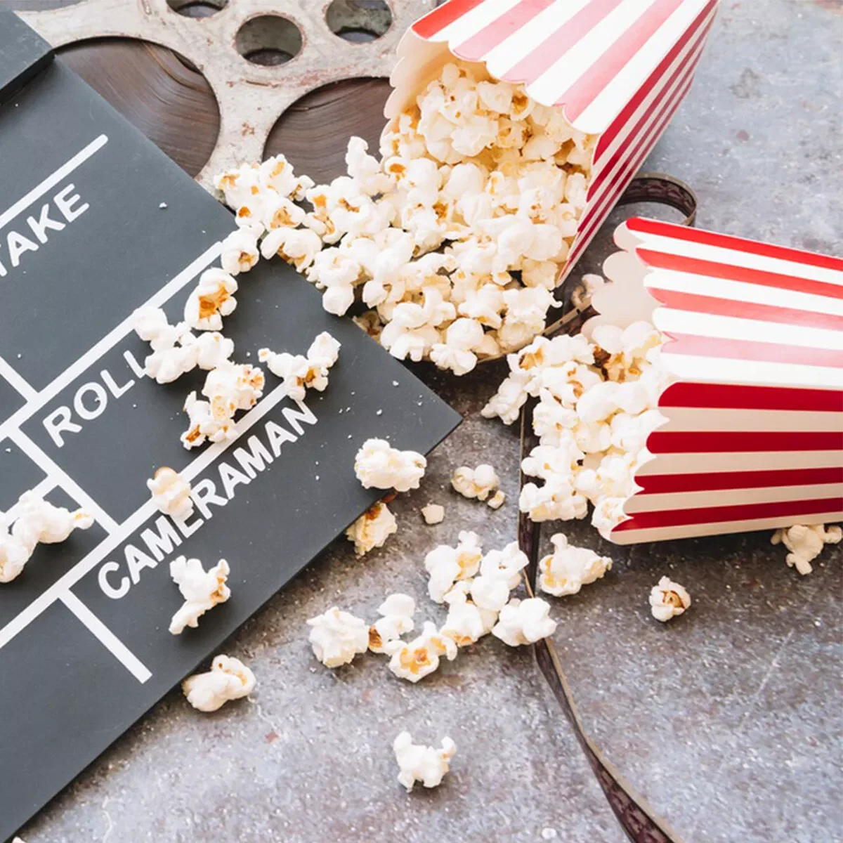 Wholesale Custom Printing Popcorn Bags Popcorn Packaging Bag Grease Resistant Popcorn Bag Your Own Logo