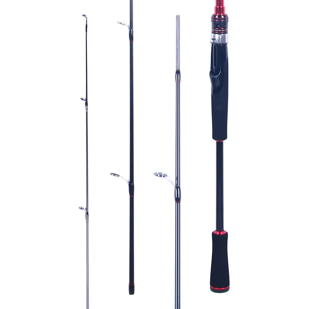 hengjia 1.92m 2.19m 2.46m fast shipping fishing rod carbon fiber bass fishing rod