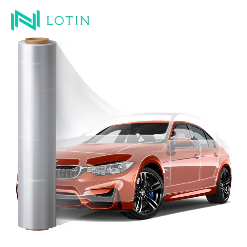 Factory Wholesale 6.5mil 7mil Anti-Scratch Anti Yellow Car PPF Films roll TPU PPF Car Paint Protection Film