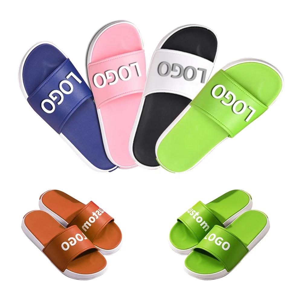 Chinese Wholesale Quality 3D rubber PVC Slides Customized slipper shoes