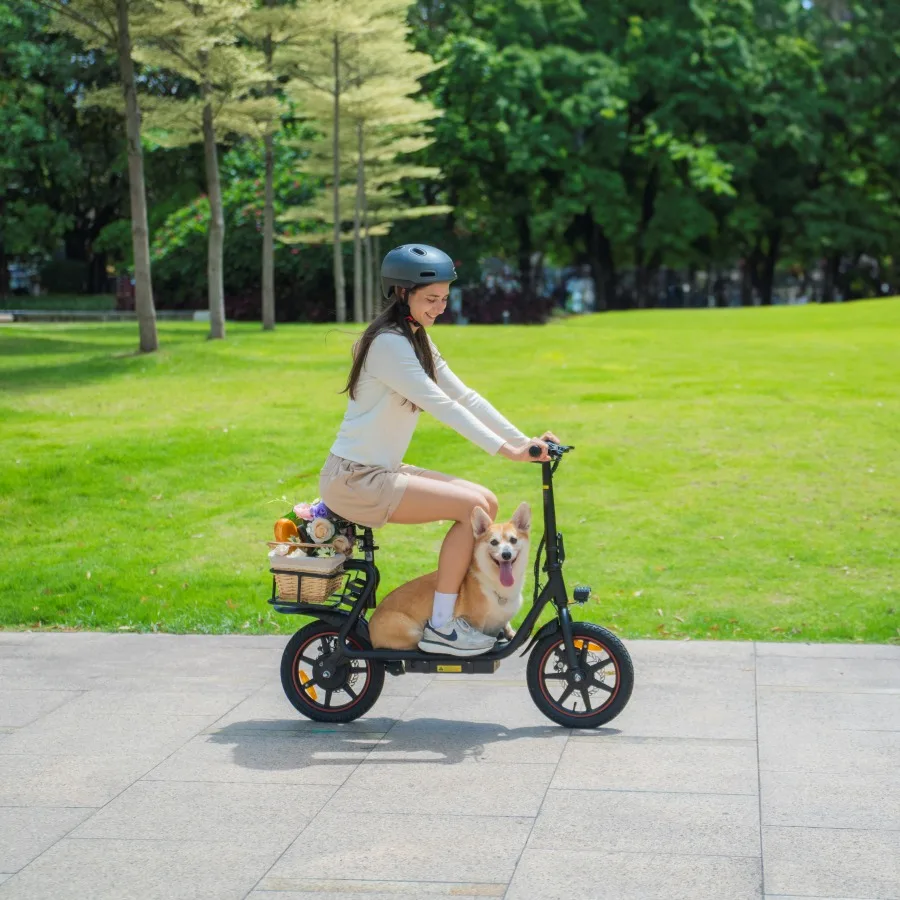 EU UK warehouse Hot Sale Latest Adults folding mobility Seat Two Wheels electronic bike Off Road Electric Scooters motor adult