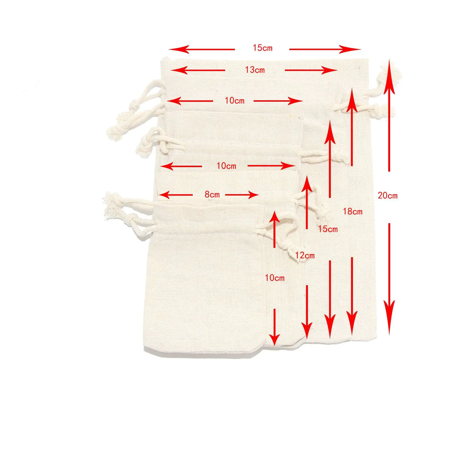 Cheap drawstring cotton bags custom hot sale cotton drawstring bag