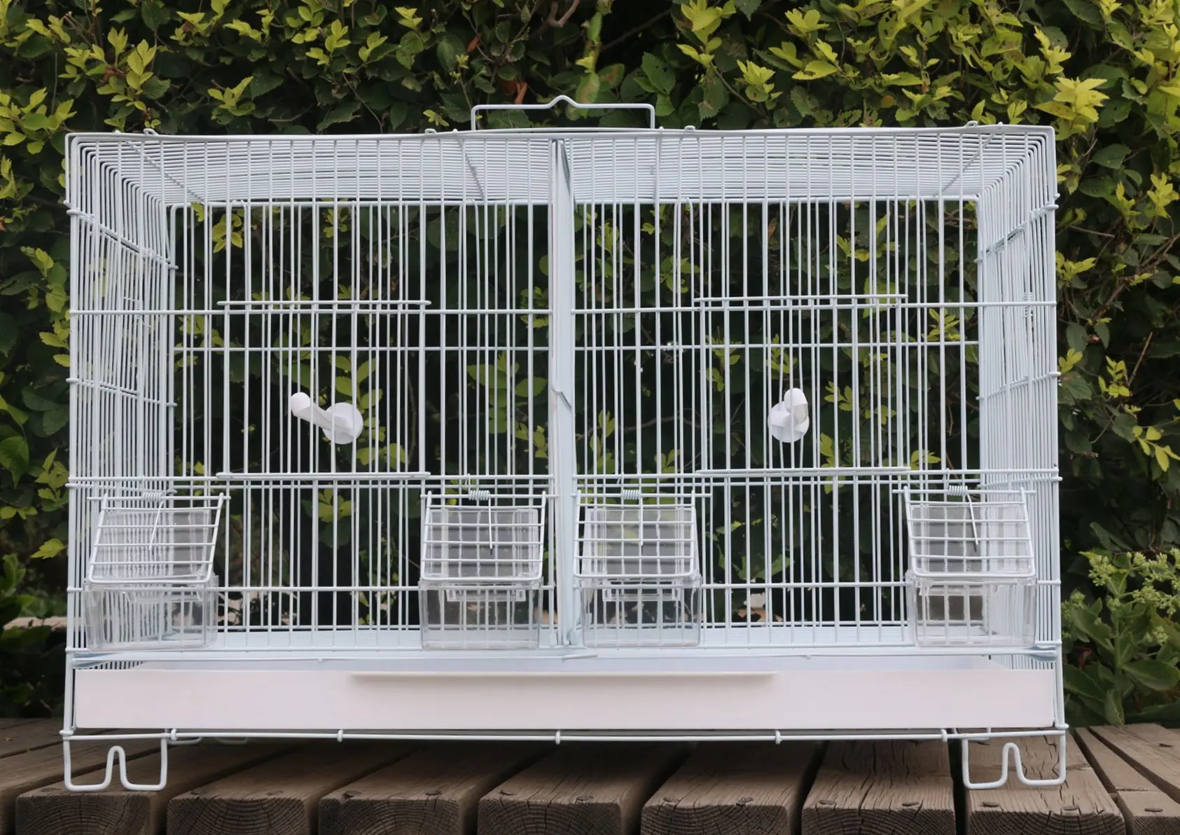 wholesale birdcages High quality luxury parrot canary bird iron cage bird breeding Stackable bird cage