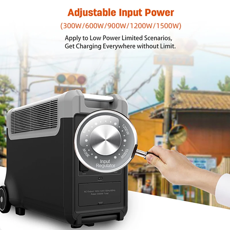 Manufacturer good price outdoor use lifepo4 battery europe energy storage power generator solar 3600w 3kw portable power station