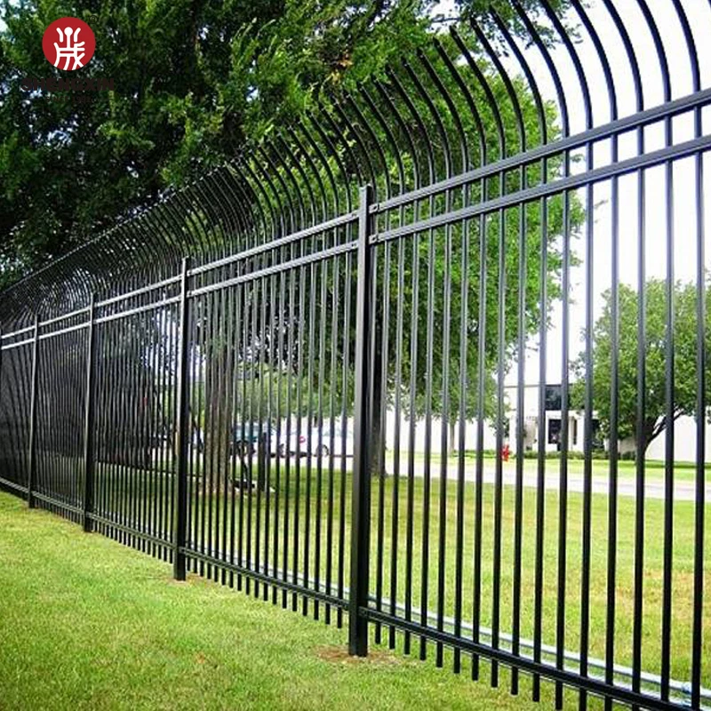 Hot selling black square pipe anti rust corten metal steel matting fence in the philippines