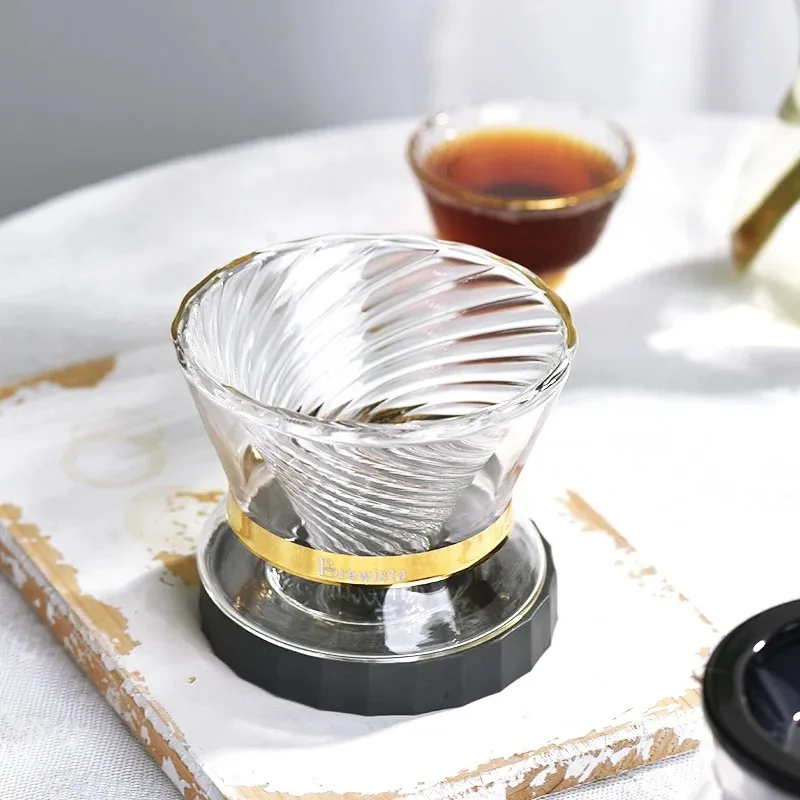 Brewista Hand Brewed Pour Over Glass Coffee Dripper Maker Filter