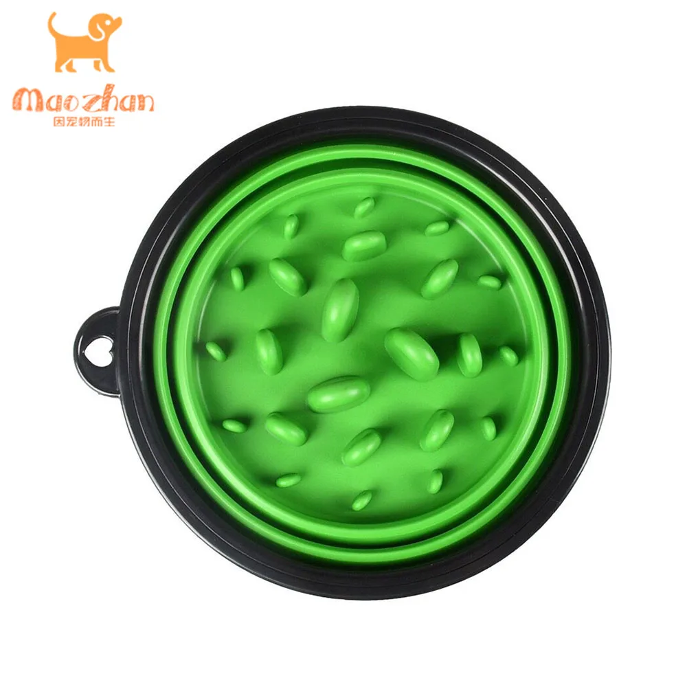 350ML Portable Silicone Pet Dogs Cat Water Bowls For Traveling Collapsible Camping Walking Outdoor Feeding Pet Folding Dish Bowl