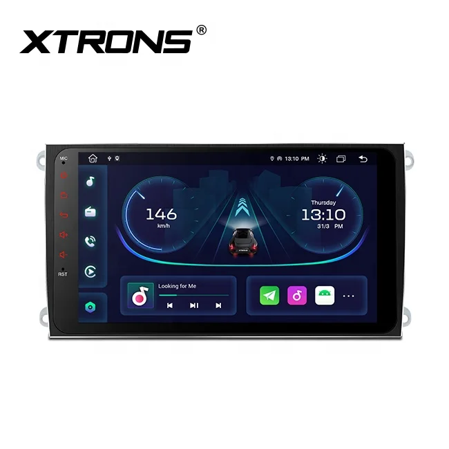 XTRONS 9 inch touch screen Android player central multimedia car radio for Porsche Cayenne 1 din android 12 car Stereo
