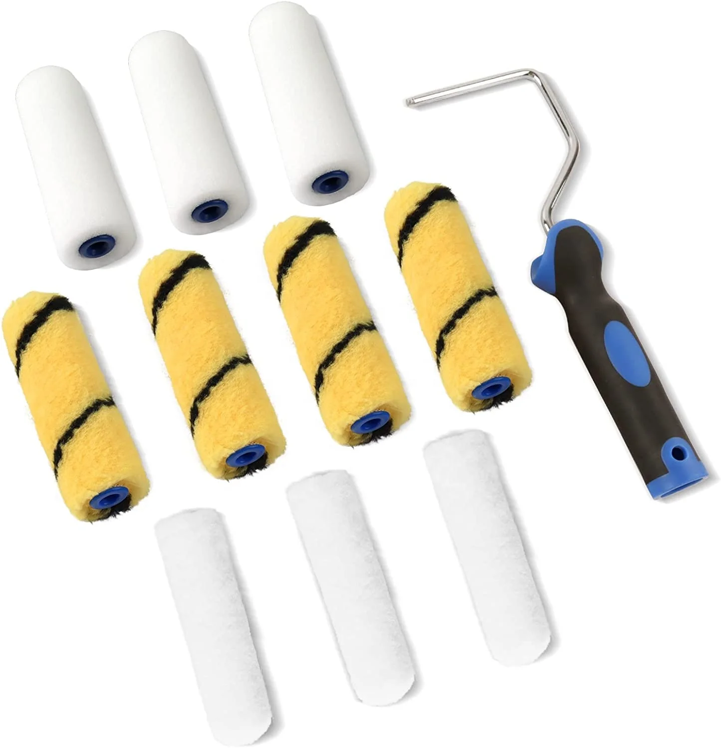 Paint foam rollers 4in  eco-friendly paint rollers polyester roller paint making machine 4 inch