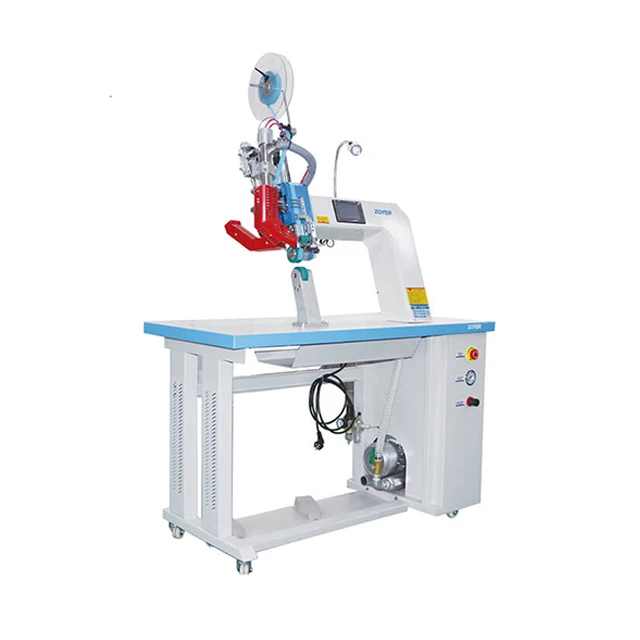 ZY-HA01A Single Stepping Motor Double Stepping Motor Hot Air Seam Sealing Taping Machine Used For PPE Raincoat Tent