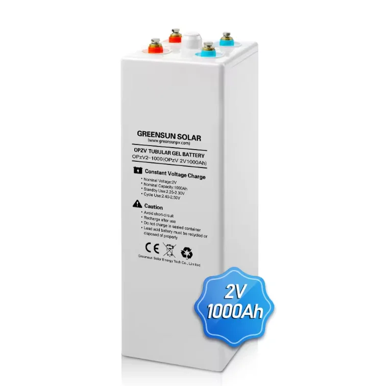 High Quality Low Price Lead Acid Battery Pack Large Gel Battery Solar Storage OPZS Battery for Home