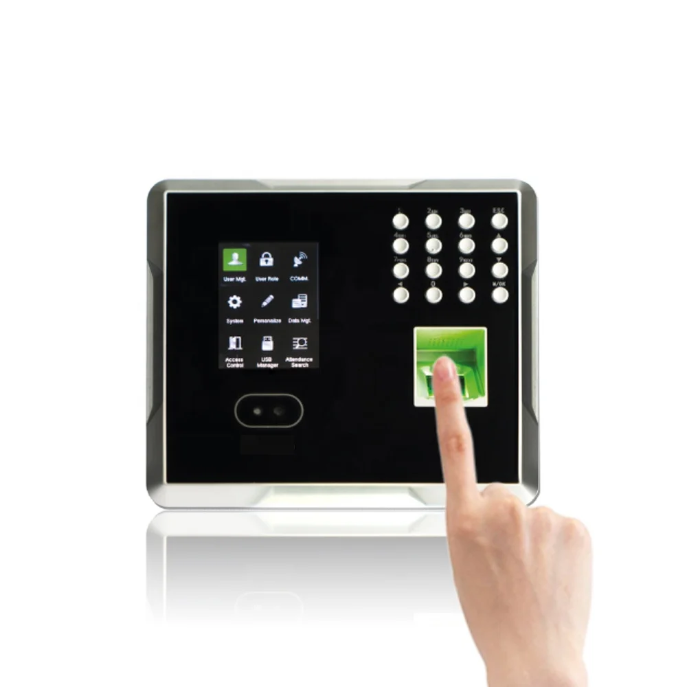 Face and Fingerprint  and RFID  Card Access Control System Device with Password Function