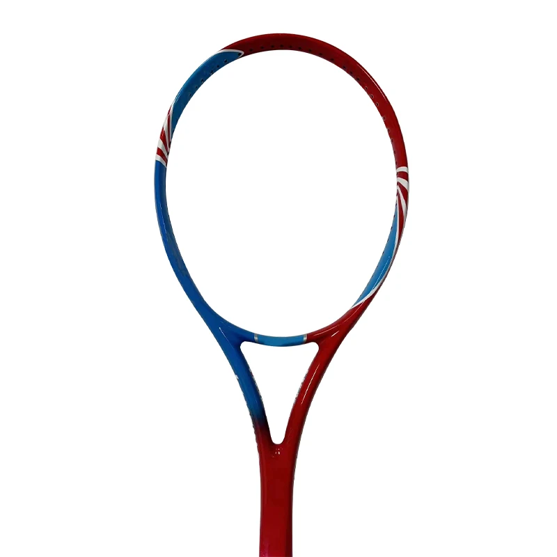 Graphite Tennis Racket Professional Custom Logo  Color-changing Chameleon Training Tennis Racket OEM Manufacturer