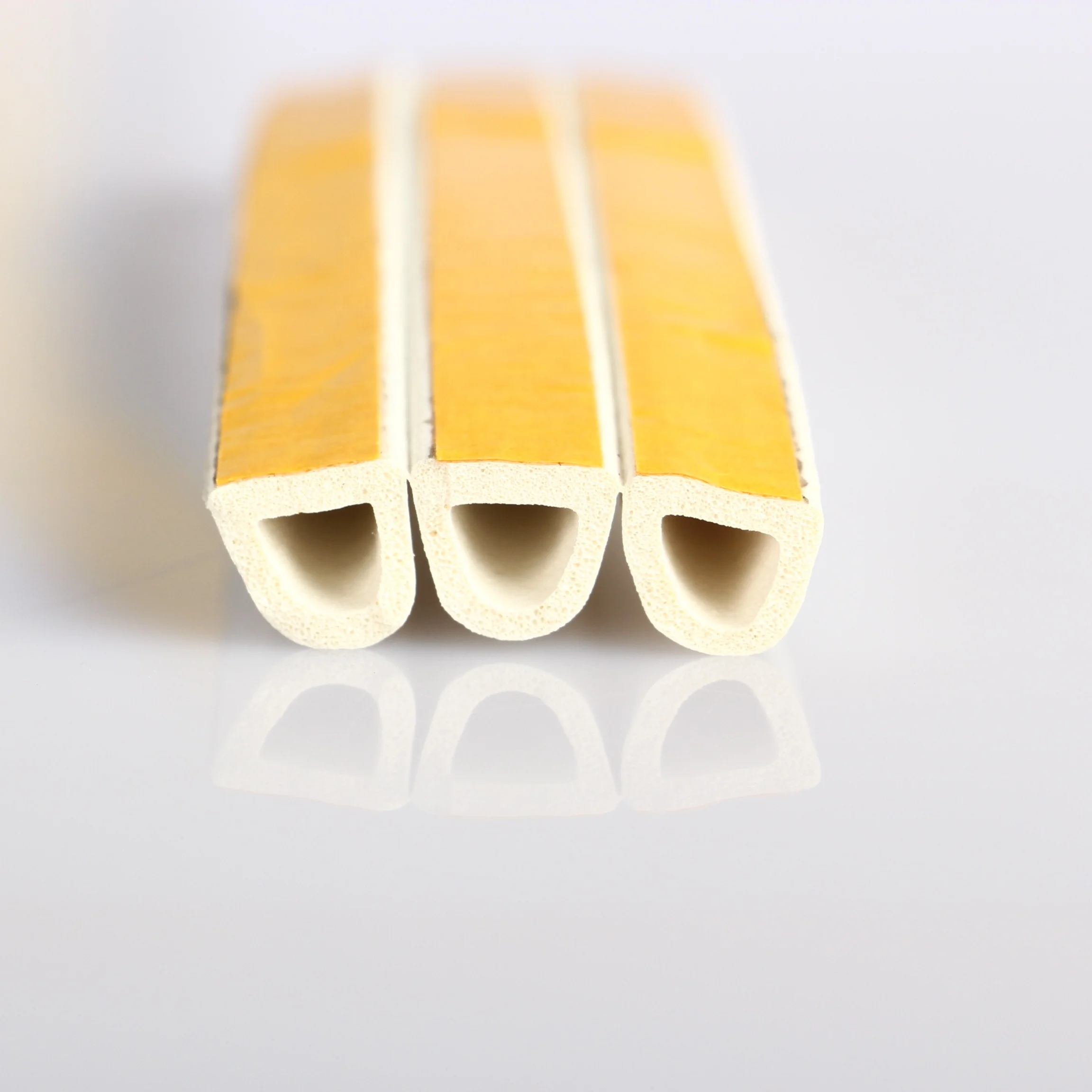 E/D/P/I Door Window Gasket Soundproof Seal Strip Self-Adhesive Rubber Foam Weatherstrip Windows Sealed Door  weather strip