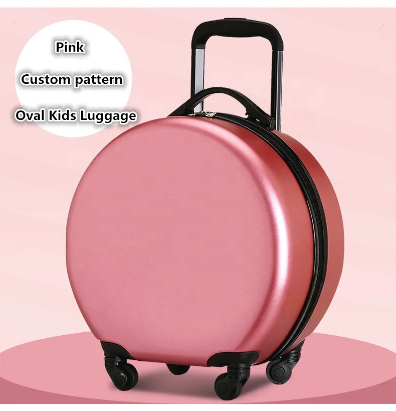 Luggage Kids Travel Trolley Luggage Bag Cartoon Printing Suitcase