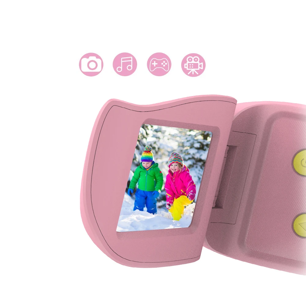 Детская цифровая камера 2,0 дюймовый экран картонная игрушка детская камера наружная фотография детская камера