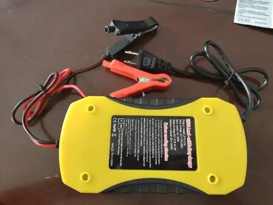 Customized automatic smart lead acid li-ion LiFePo4 battery charger  5A 6A 8A battery charger with CE