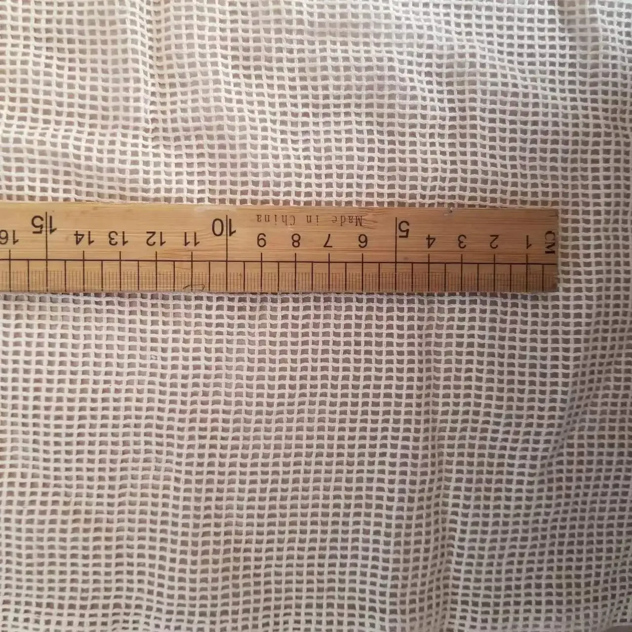 Wholesale breathable cotton mesh fabric 100% cotton warp knitted mesh fabric