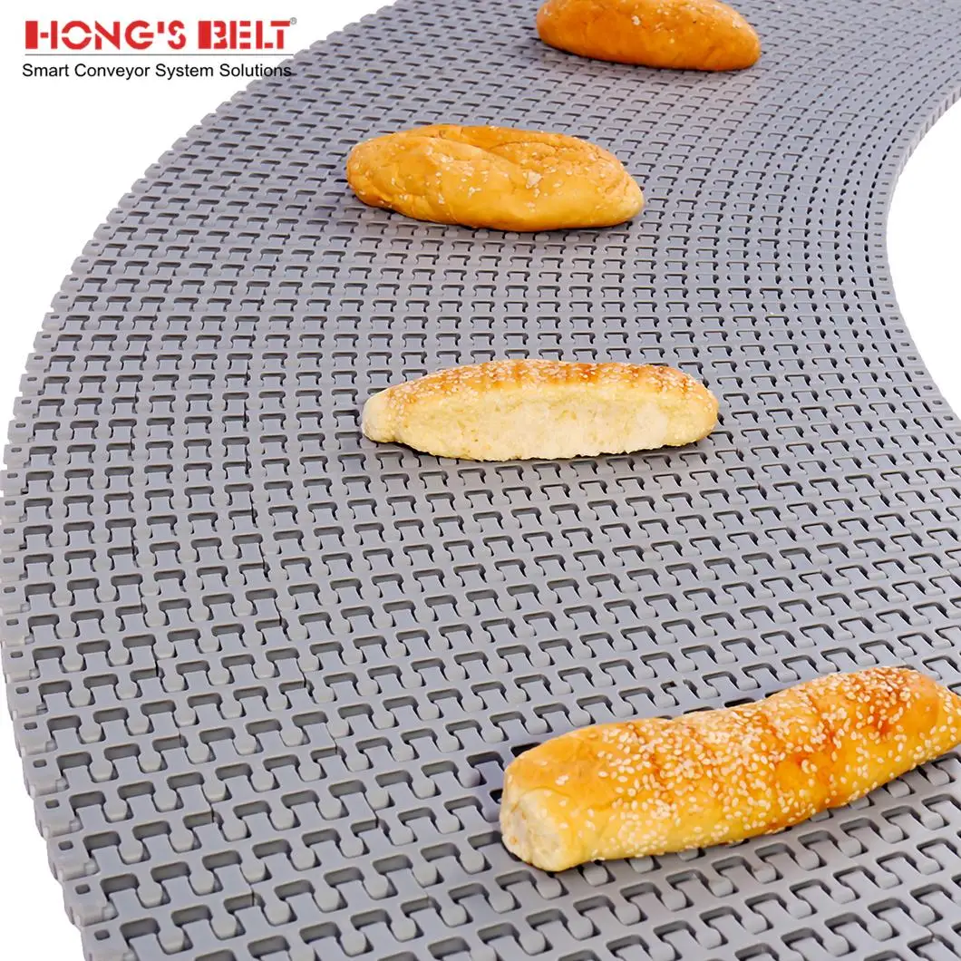 New belt Spiral Modular Belt Bread Machine Plastic Curve Modular Conveyor Belt for industrial Conveyor uses