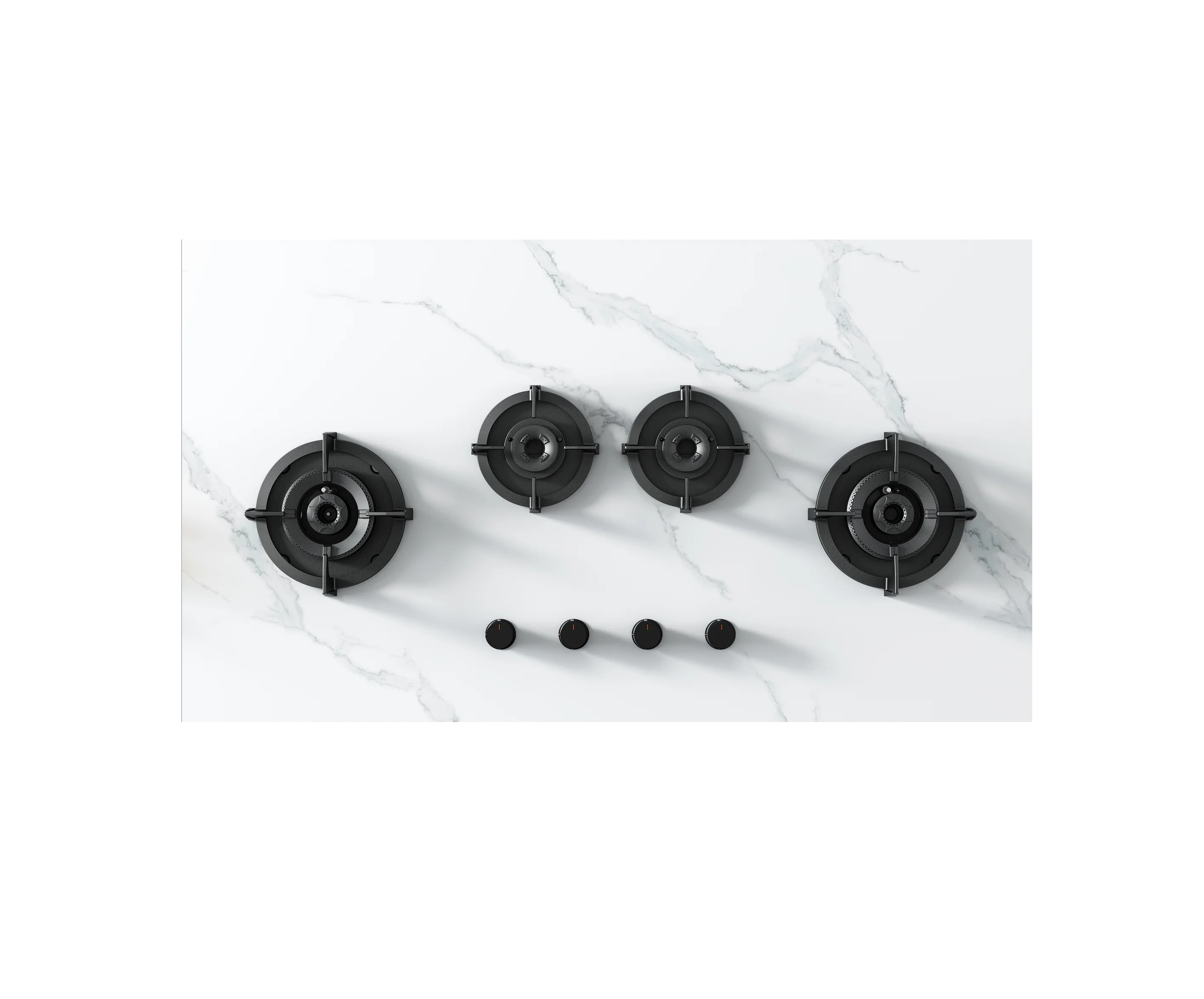 New coming stylish kitchen Full built in Slate stoves gas cooker