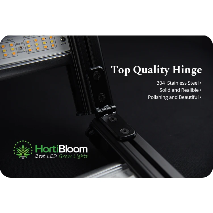 Newest Arrival HortiBloom High Par Mega Eec 500w veg spectrum Brightness garden led grow light bar 500w