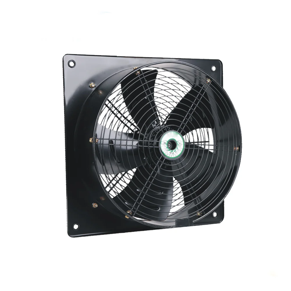450mm Plate Mounted Axial Fan Extractor 1phase 4pole Sucking Industrial Fan