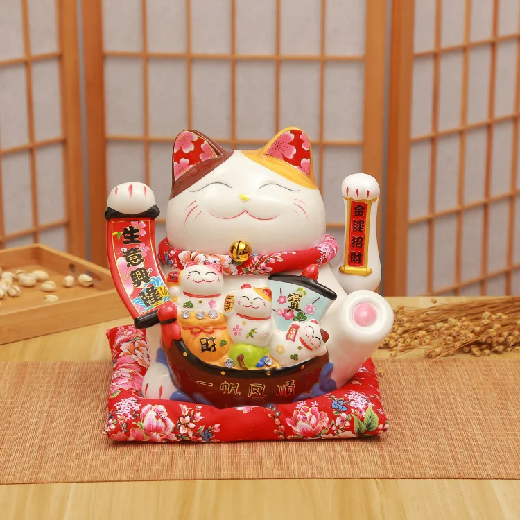  11-дюймовый Lucky Cat открытие магазина Творческий Манеки Nek