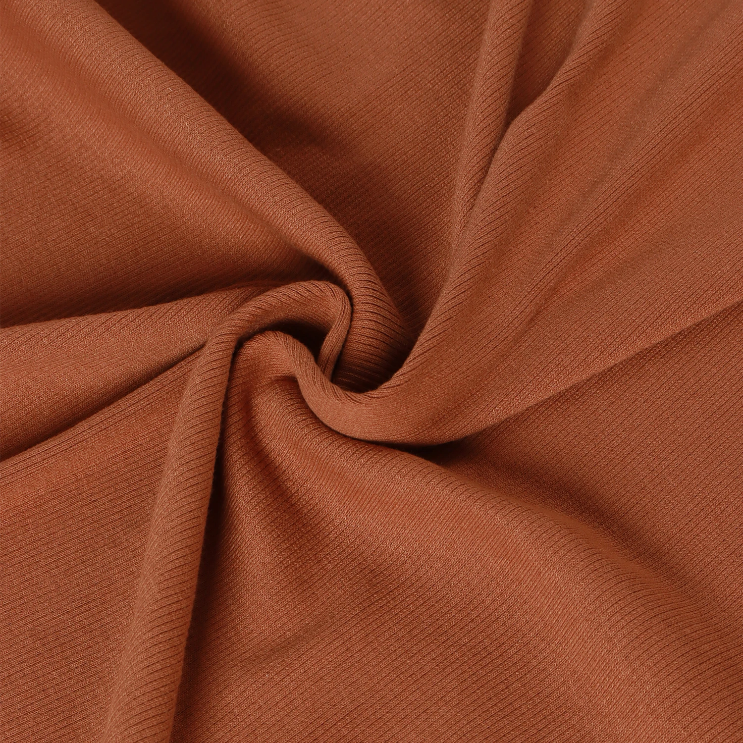 Recycled cotton polyester elastane 2x2 ribbed fabric knitted fabric for jersey garment collars and cuffs,