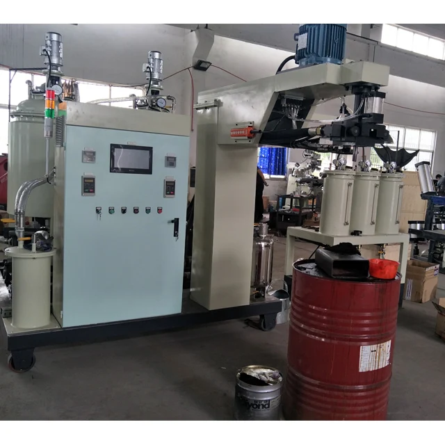 Polyurethane elastomer coatings machine
