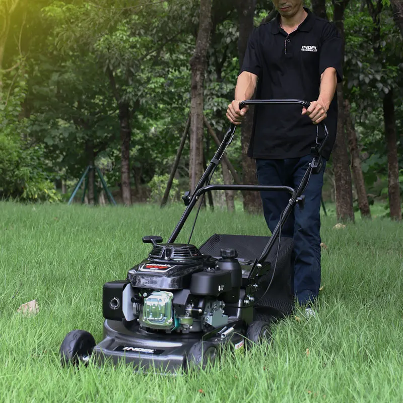 INDEL GXV160 18inch Mulch self-propelled 10 cutting positions Professional hand push electric corded lawn mower