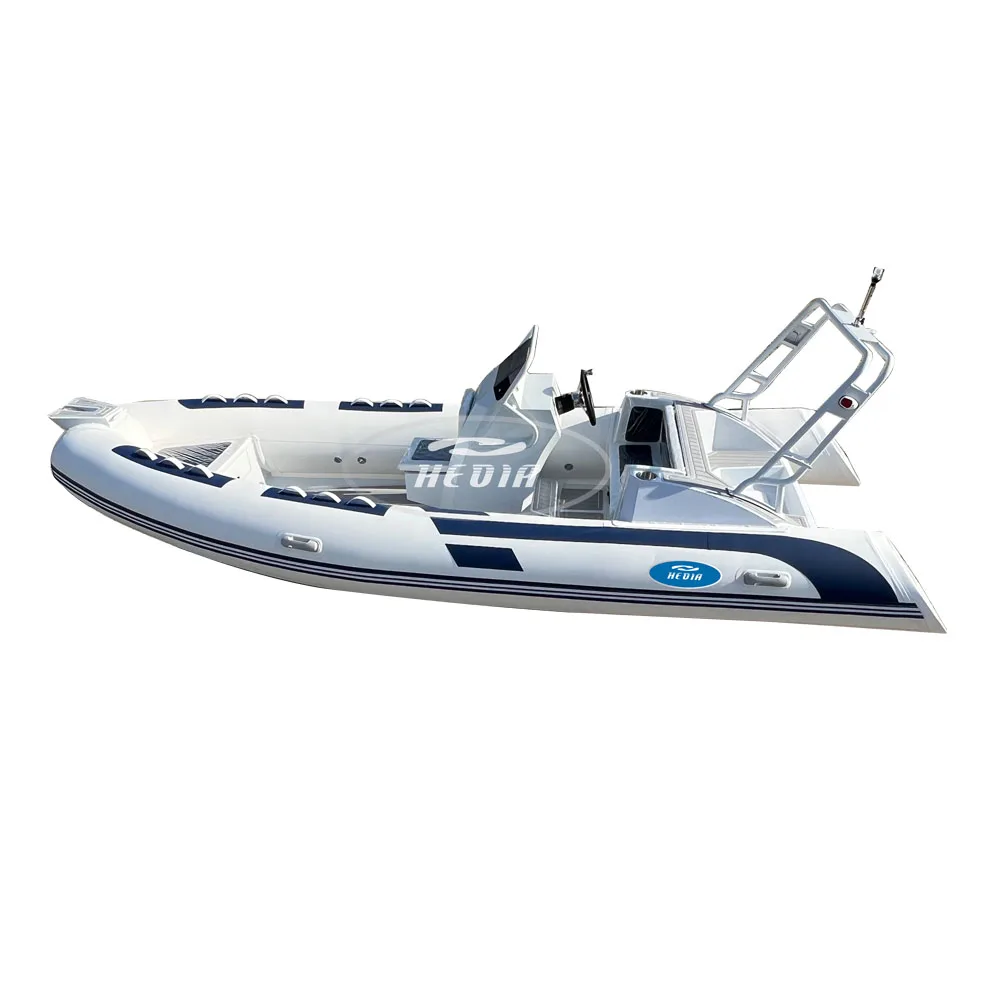 17ft cuddy cabin aluminum boat deep v rib 520 rib boat with engine